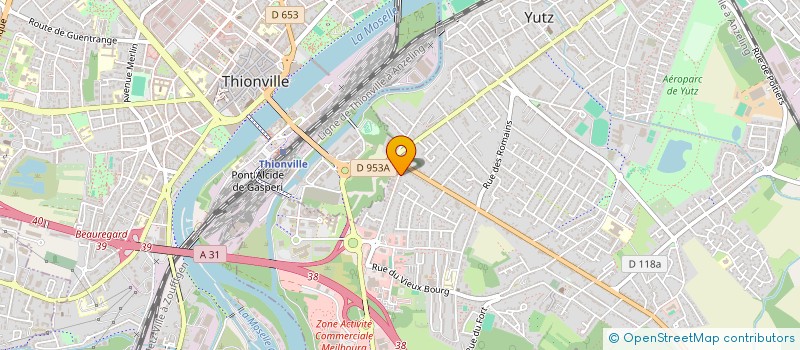 localisation de l'entreprise FABRIQUE DE L EGLISE CULTE CATHOLIQUE D ILLANGE  ILLANGE