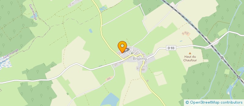 localisation de l'entreprise FABRIQUE DE L EGLISE DE BISPING  BELLES-FORETS