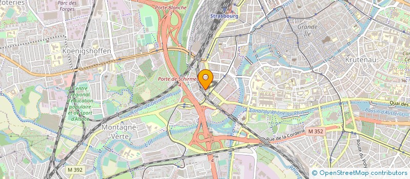 localisation de l'entreprise FABRIQUE DE L'EGLISE NOTRE DAME à STRASBOURG