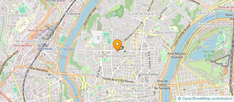 localisation de l'entreprise FABRIQUE DE SOIERIES LUCIEN MINSAC à LYON
