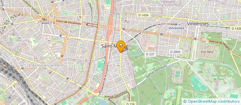 localisation de l'entreprise FABRIQUE DES BONNES HABITUDES à SAINT-MANDE