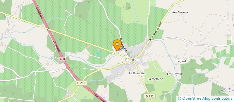 localisation de l'entreprise FABRIQUE DES SOLIDARITES DE L'ESTUAIRE à REIGNAC