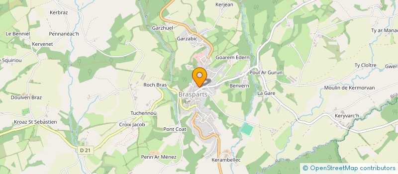 localisation de l'entreprise FABRIQUE TON AVENIR  SAINT-RIVOAL