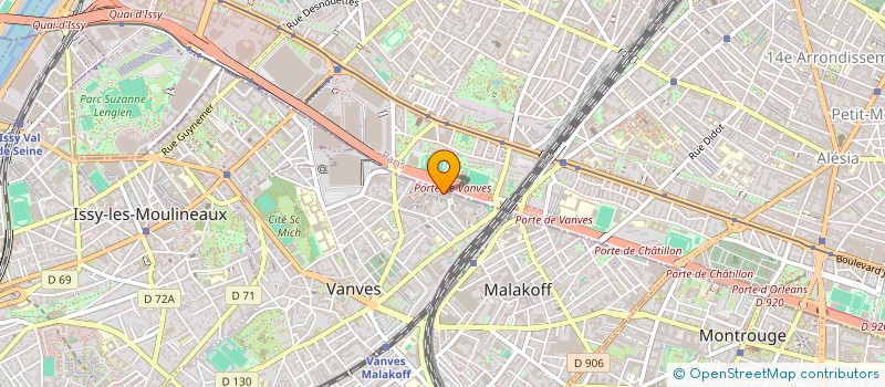 localisation de l'entreprise FABRIQUER CREER ARTISTE ARTISAN à VANVES
