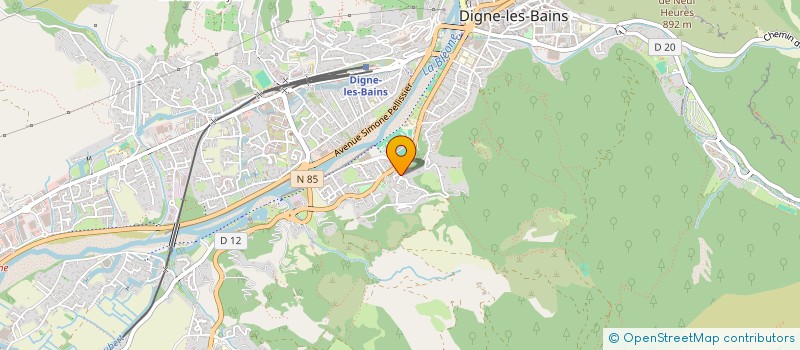 localisation de l'entreprise FABRISAN à DIGNE-LES-BAINS