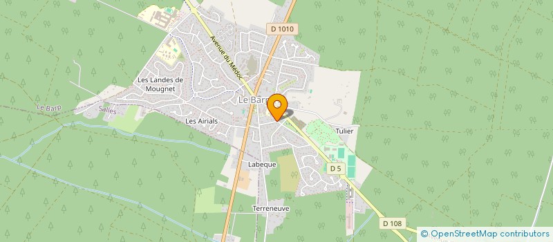 localisation de l'entreprise FABRIZIO  LE BARP