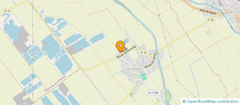 localisation de l'entreprise FABRO  VARANGES