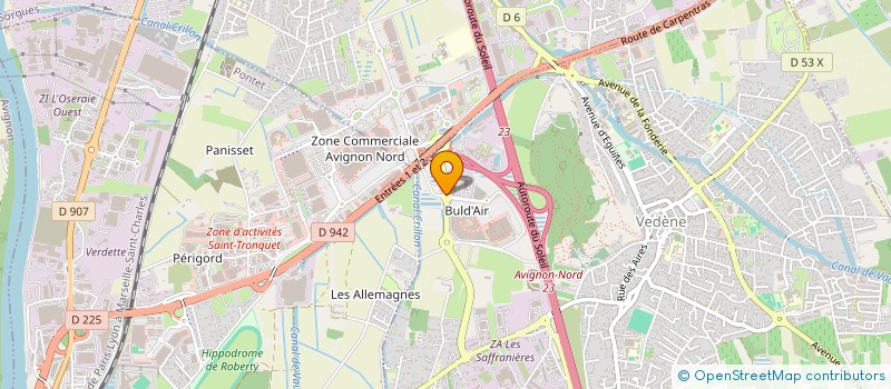 localisation de l'entreprise FABROL à VEDENE