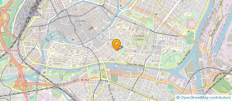 localisation de l'entreprise FABRULO à STRASBOURG