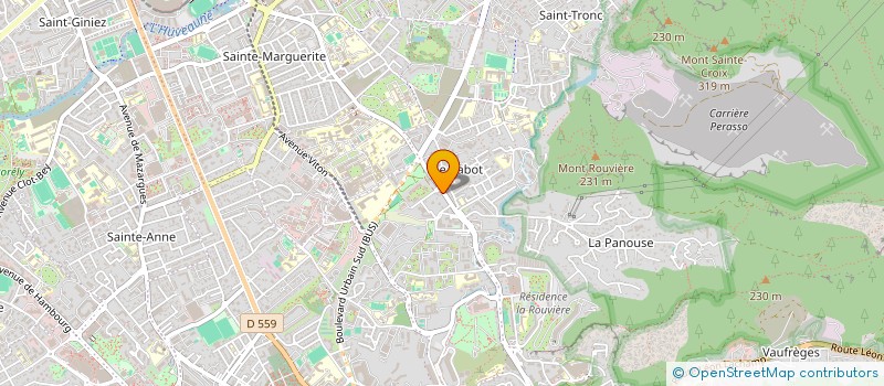 localisation de l'entreprise FABSOLUZ à MARSEILLE