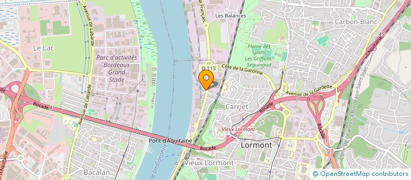 localisation de l'entreprise FABSUSHI  LORMONT