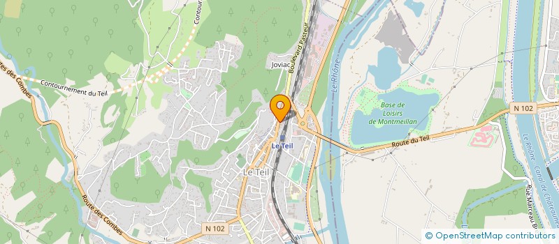 localisation de l'entreprise FABTOOLS à LE TEIL
