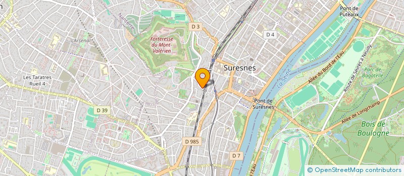 localisation de l'entreprise FABUL à SURESNES
