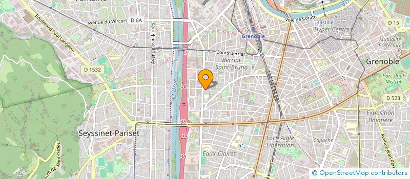 localisation de l'entreprise FABULADES  GRENOBLE