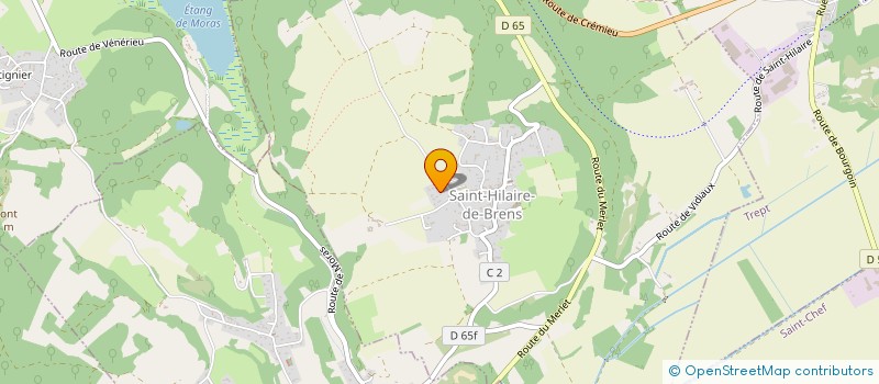 localisation de l'entreprise FABULEO  SAINT-HILAIRE-DE-BRENS