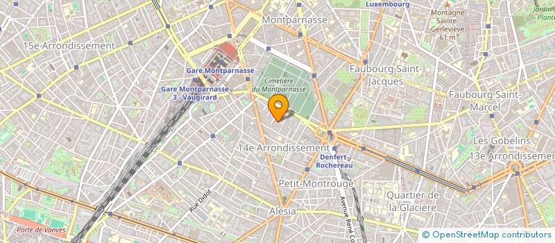 localisation de l'entreprise FABULEUSE FACTORY à PARIS
