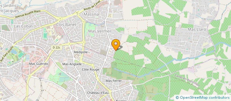 localisation de l'entreprise FABULEUXO11 à PERPIGNAN
