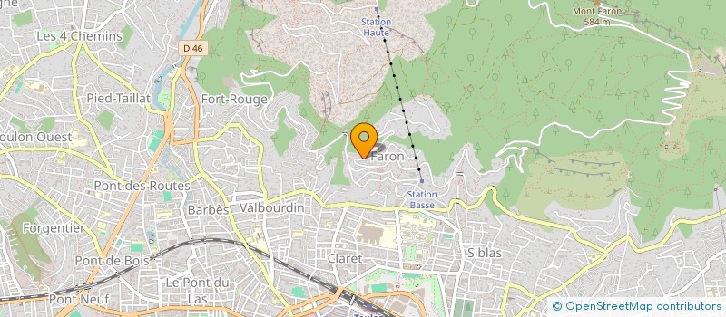 localisation de l'entreprise FABULIEN  TOULON