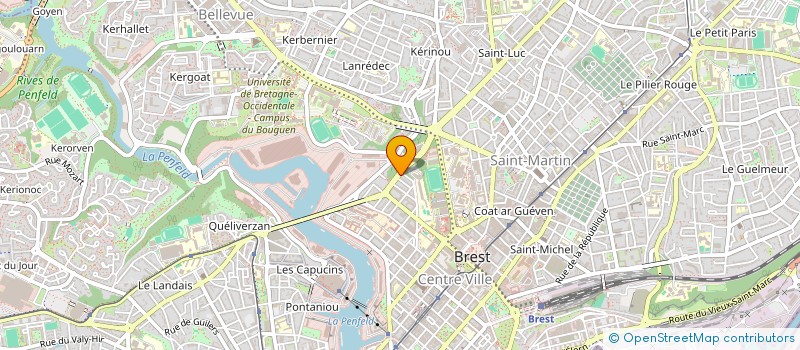 localisation de l'entreprise FABULOUSLOC à BREST