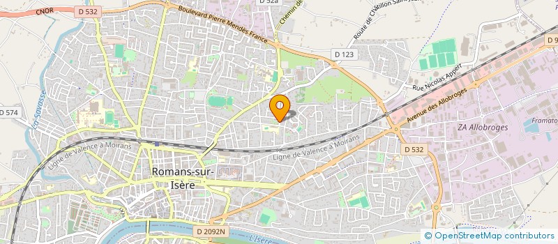 localisation de l'entreprise FABULUS  SAINT-DONAT-SUR-L'HERBASSE