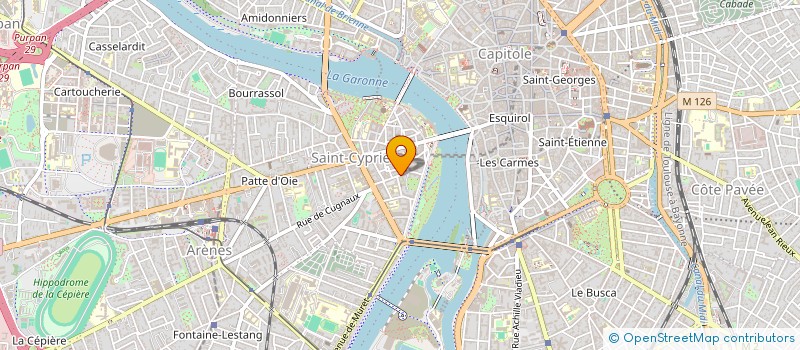 localisation de l'entreprise FABURLESQUE  TOULOUSE