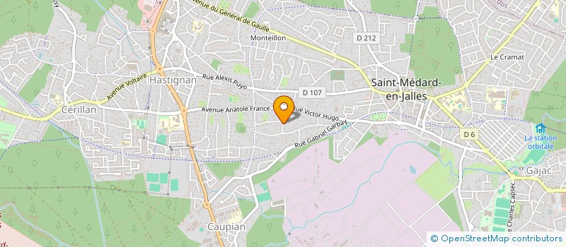 localisation de l'entreprise FABUSINESS CONSULTING à SAINT-MEDARD-EN-JALLES