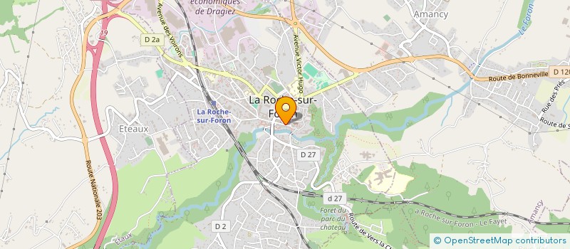 localisation de l'entreprise FABY OR à LA ROCHE-SUR-FORON