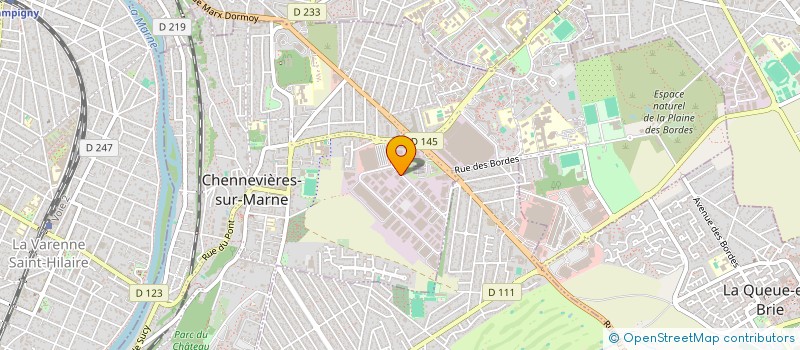 localisation de l'entreprise FABYO AUTO  CHENNEVIERES-SUR-MARNE