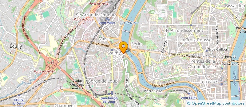 localisation de l'entreprise FABYS CONFECTION à LYON