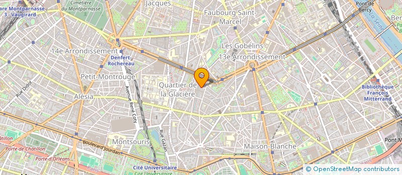 localisation de l'entreprise FAC 13  PARIS