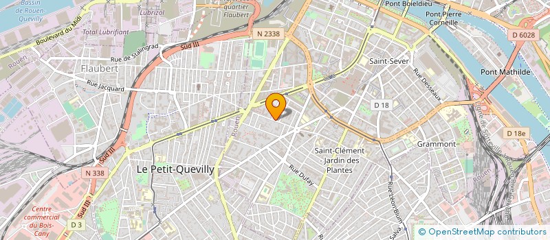 localisation de l'entreprise FAC  ROUEN