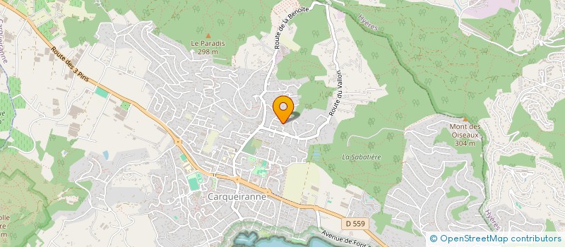 localisation de l'entreprise FAC A TOIT  CARQUEIRANNE