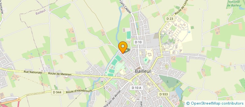 localisation de l'entreprise FAC.ELEC à BAILLEUL