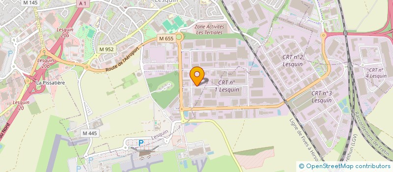 localisation de l'entreprise FAC ENTREPRISES à LESQUIN