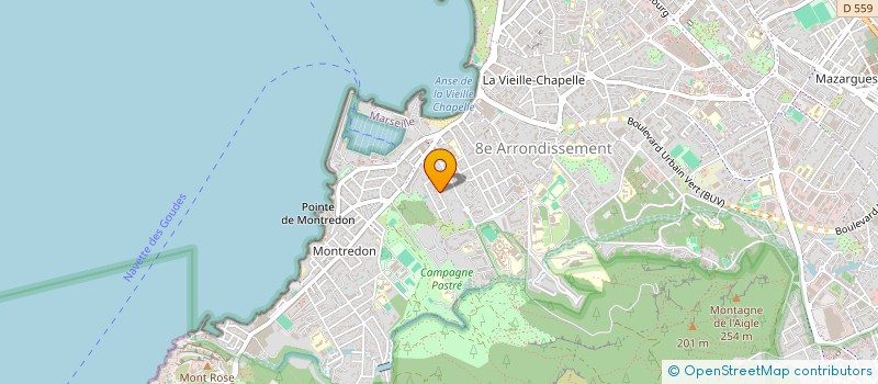 localisation de l'entreprise FAC ET SPERA à MARSEILLE
