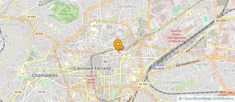 localisation de l'entreprise FAC EXPERT à CLERMONT-FERRAND