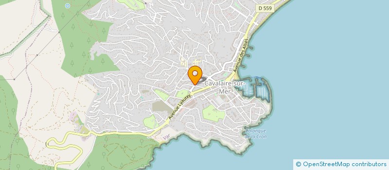 localisation de l'entreprise FAC (FORCE ATHLETIQUE COGOLINOISE ) à CAVALAIRE-SUR-MER