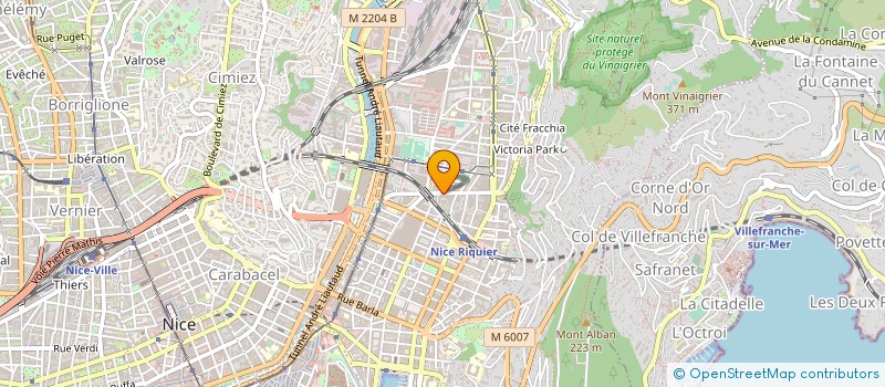 localisation de l'entreprise FAC IMPRIMEUR à NICE