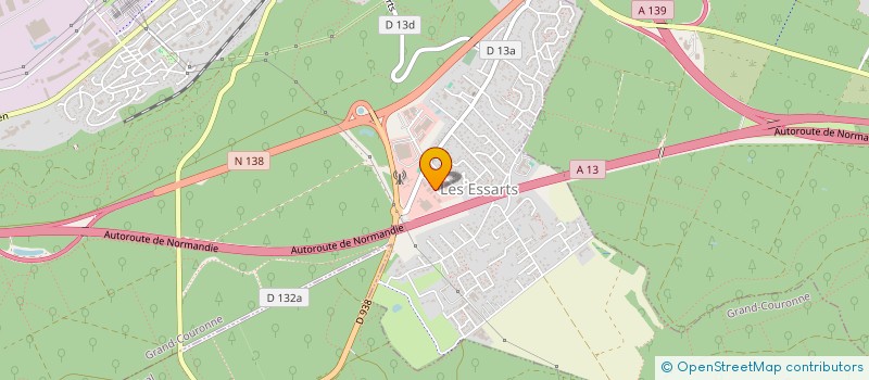 localisation de l'entreprise FAC LOGISTIQUE  GRAND-COURONNE