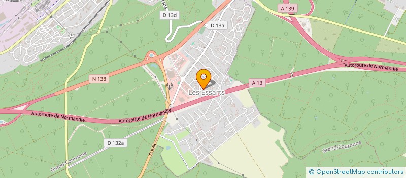 localisation de l'entreprise FAC SERVICES INDUSTRIE à GRAND-COURONNE