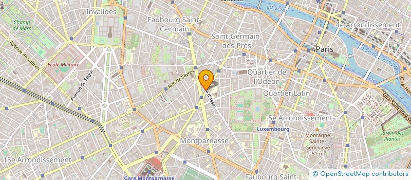 localisation de l'entreprise FACADE à PARIS