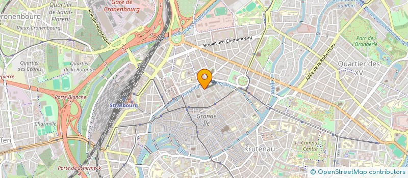 localisation de l'entreprise FACADE DU ER à STRASBOURG