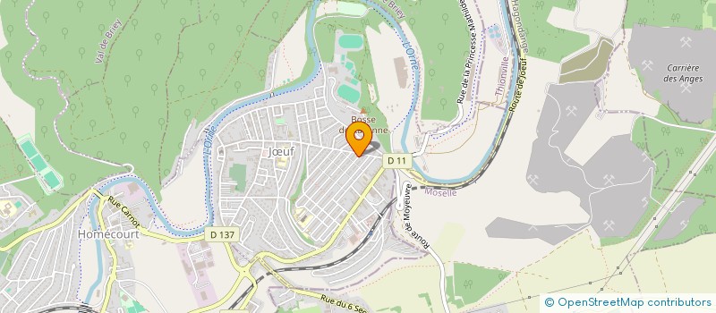 localisation de l'entreprise FACADE ET DECOUPE  JUF