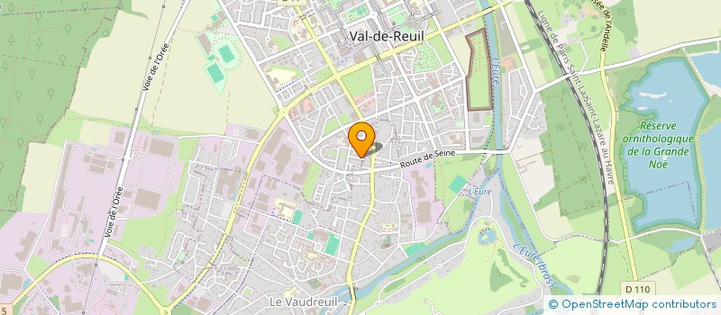 localisation de l'entreprise FACADE ET SOL SOLUTION  VAL-DE-REUIL