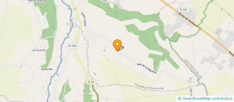 localisation de l'entreprise FACADE ETANCHEITE DESEMFUMAGE  FIQUEFLEUR-EQUAINVILLE