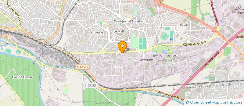 localisation de l'entreprise FACADE EXPERT à BEZIERS