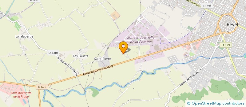 localisation de l'entreprise FACADE ISOLATION  REVEL