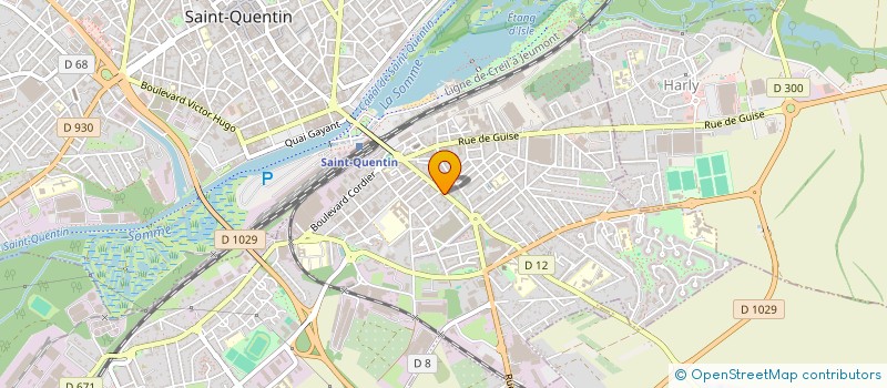 localisation de l'entreprise FACADE RENOV à SAINT-QUENTIN
