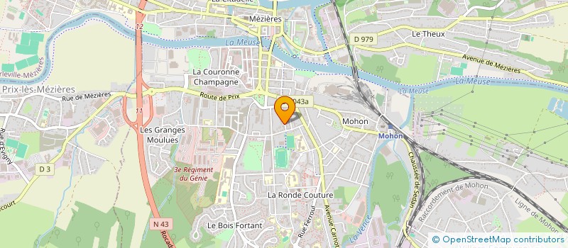 localisation de l'entreprise FACADEKO à CHARLEVILLE-MEZIERES