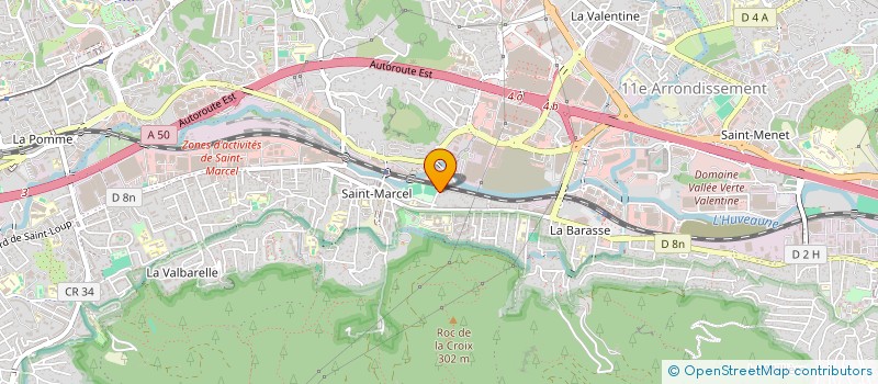 localisation de l'entreprise FACADES DISTRIBUTION MEDITERRANEE à MARSEILLE